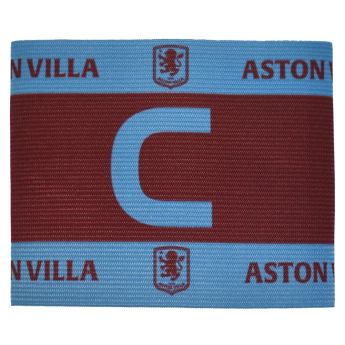 Aston Villa kapitány karszalag crest in team colours