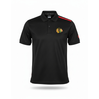 Chicago Blackhawks pólóing Authentic Rinkside Performance black