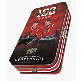NHL dobozok NHL hokikártyák 2025-26 Upper Deck Chicago Blackhawks NHL Centennial Hobby Box