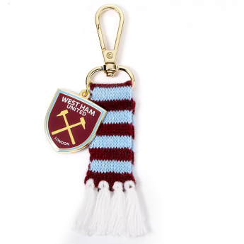 West Ham United táska medál Bar Scarf Bag Charm