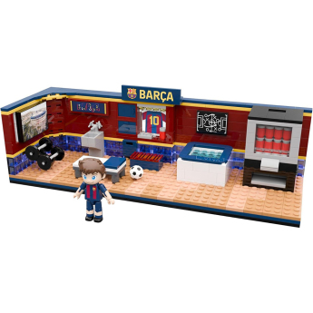 FC Barcelona építőkockák cloakroom