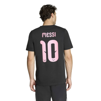 Lionel Messi férfi póló MESSI Graphic black
