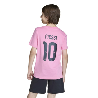 Lionel Messi gyerek póló MESSI Graphic pink