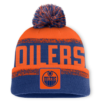 Edmonton Oilers téli sapka Thrive Cuffed Pom