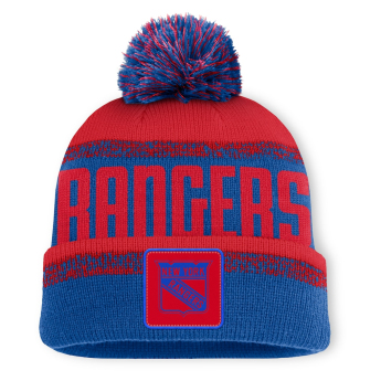 New York Rangers téli sapka Thrive Cuffed Pom