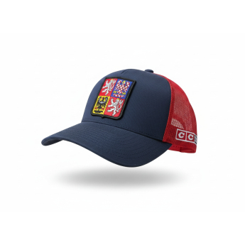 Jégkorong képviselet baseball sapka Czech republic CCM Flag CZE Trucker
