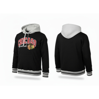 Chicago Blackhawks férfi kapucnis pulóver Premium Fleece Hoodie Current Logo