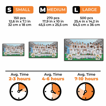 Real Madrid fa puzzle 25/26 Team 270 pcs