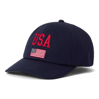 Jégkorong képviselet baseball sapka USA Flag navy