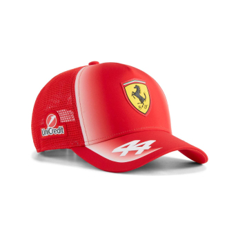 Ferrari baseball sapka Lewis Hamilton #44 Trucker red F1 Team 2026