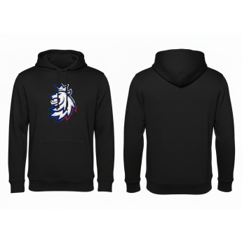 Jégkorong képviselet férfi kapucnis pulóver Czech Republic logo lion ČH tricolour