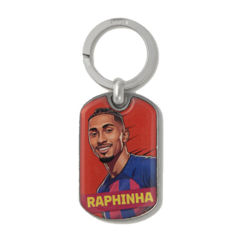 FC Barcelona kulcstartó Photo Raphinha