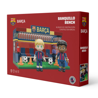 FC Barcelona építőkockák changeover