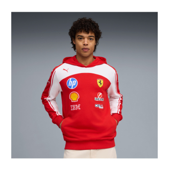 Ferrari férfi kapucnis pulóver official Teamline Replica F1 Team 2026