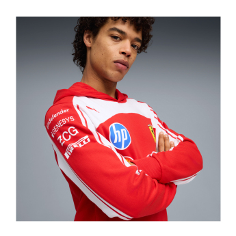 Ferrari férfi kapucnis pulóver official Teamline Replica F1 Team 2026