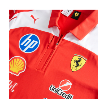 Ferrari pólóing Authentic official Teamline Replica F1 Team 2026