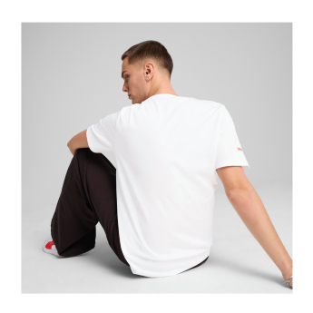 Forma 1 férfi póló logo white 2026