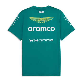 Aston Martin férfi póló green official Teamline Replica F1 Team 2026
