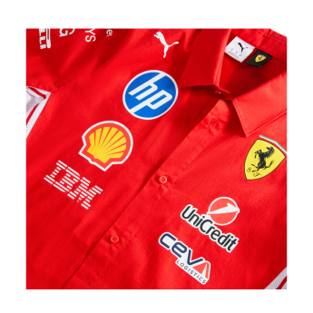 Ferrari férfi ing official Teamline Replica F1 Team 2026