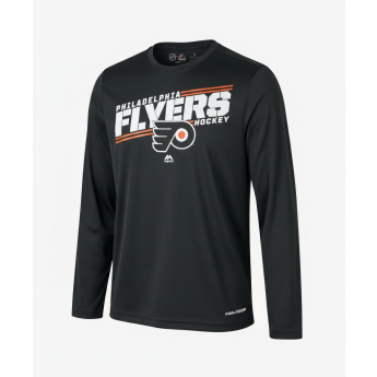 Philadelphia Flyers férfi hosszú ujjú póló Low Point black