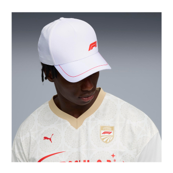 Forma 1 baseball sapka logo white 2026