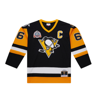 Pittsburgh Penguins hoki mez Mario Lemieux Dark Jersey