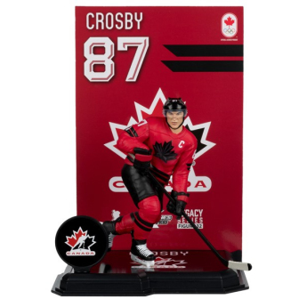 Jégkorong képviselet bábu Sidney Crosby #87 Canada Olympics 2026