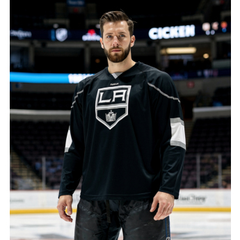 Los Angeles Kings férfi hosszú ujjú póló Jonathan Quick #32 black