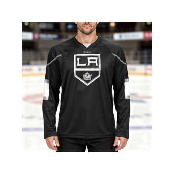 Los Angeles Kings férfi hosszú ujjú póló Jonathan Quick #32 black