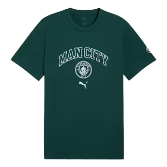 Manchester City férfi póló Culture green