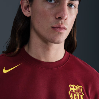 FC Barcelona férfi kapucnis pulóver Club Fourth