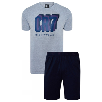 Cristiano Ronaldo férfi pizsama CR7 Short repetitive