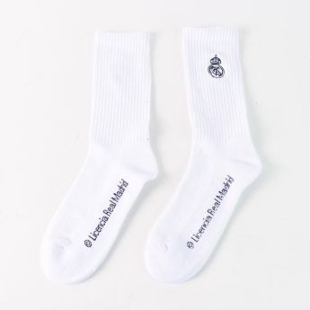 Real Madrid zokni 2pack Long white