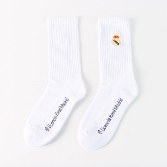 Real Madrid zokni 2pack Long white