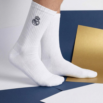 Real Madrid zokni 2pack Long white