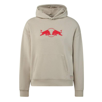 Red Bull Racing férfi kapucnis pulóver logo Spark light brown F1 Team 2026