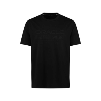 Red Bull Racing férfi póló logo Tonal black F1 Team 2026