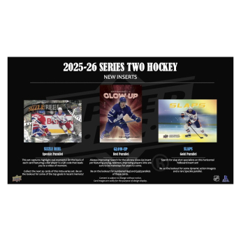 NHL dobozok NHL hokikártyák 2025-26 Upper Deck Series 2 Hobby Box