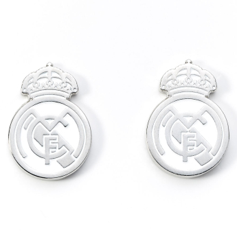 Real Madrid mandzsettagomb Silver Plated Formed Cufflinks