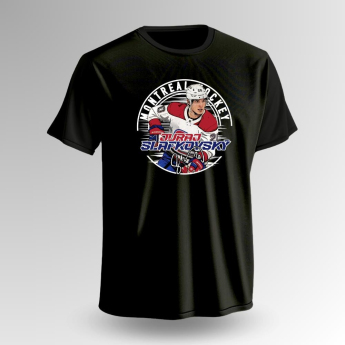 Montreal Canadiens férfi póló Juraj Slafkovský #88 Town Exclusive Collection