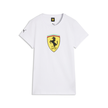 Ferrari női póló Large Logo white F1 Team 2026