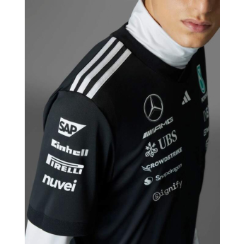 Mercedes AMG Petronas férfi póló official Teamline Replica F1 Team 2025
