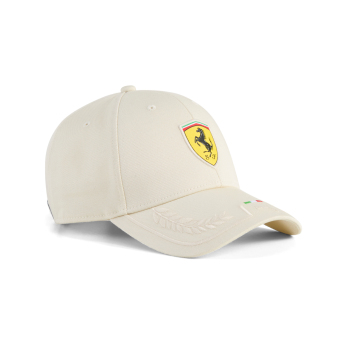 Ferrari baseball sapka Italian white F1 Team 2026