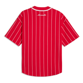 Ferrari férfi ing baseball red retro F1 Team 2026