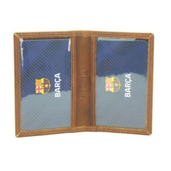 FC Barcelona okmánytartó Cuero