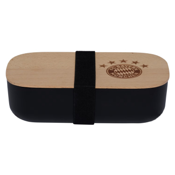 Bayern München tízórais doboz Wood black
