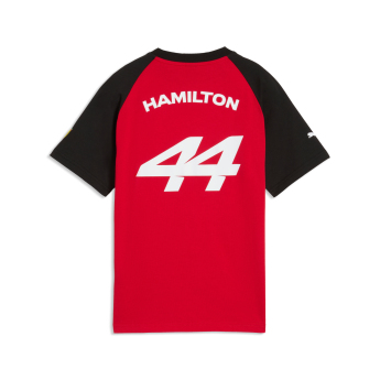 Ferrari gyerek póló Levis Hamilton #44 Graphic red F1 Team 2026