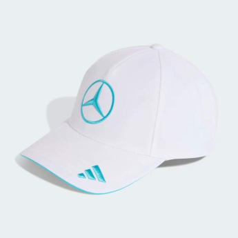 Mercedes AMG Petronas baseball sapka George Russell #63 white official Teamline Replica F1 Team 2026