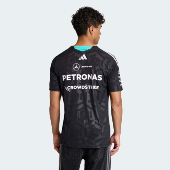 Mercedes AMG Petronas férfi póló black official Teamline Replica F1 Team 2026