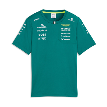 Aston Martin női póló green official Teamline Replica F1 Team 2026